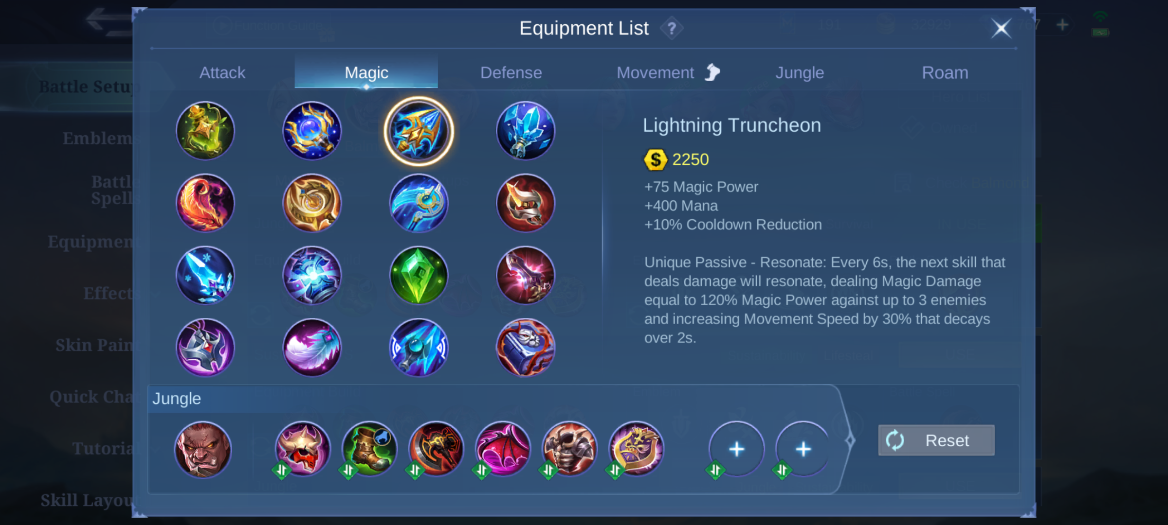 Büyü gücü ekipmanları