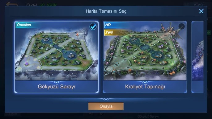 Mobile Legends harita görünümü